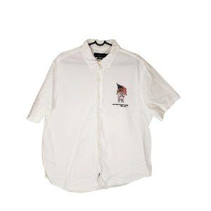 Polo Bear By Ralph Lauren Mens Dress Shirt Classic Fit XXL White Pre-owned